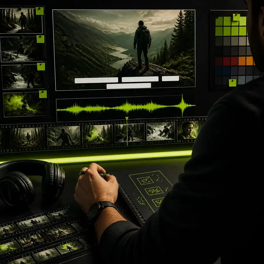 Showcase der Pro-Editor-Oberfläche